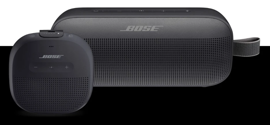 Bose® SoundLink® Micro Bluetooth® nešiojama kolonėlė, Juodos spalvos aprašymas - Prekės nuotrauka