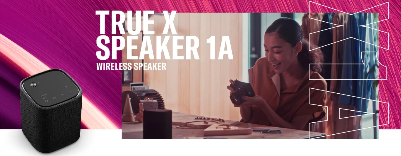 Yamaha True X Speaker 1A  WS-X1A nešiojama kolonėlė, Šviesiai pilkos spalvos aprašymas - Prekės nuotrauka