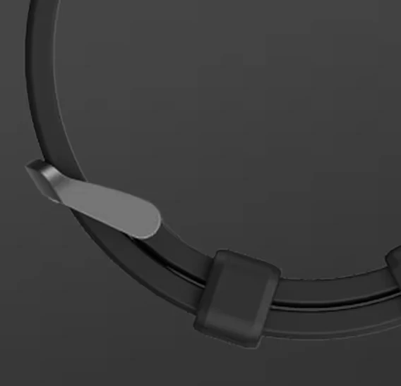 Išmanusis laikrodis Amazfit Balance, Tamsiai pilkos spalvos korpusas su juodos spalvos dirželiu aprašymas - Prekės nuotrauka
