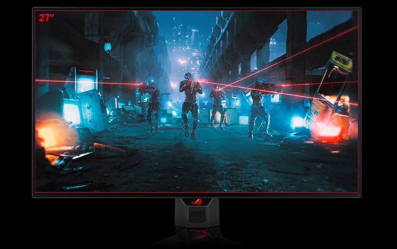 Žaidimų Monitorius Asus ROG Swift PG27AQDM / 27 col. (26,5 col. matomas) 1440p OLED ekranas / 240 Hz / 0,03 ms / suderinama su G-SYNC® aprašymas - Prekės nuotrauka Žaidimų Monitorius Asus ROG Swift PG27AQDM / 27 col. (26,5 col. matomas) 1440p OLED ekranas / 240 Hz / 0,03 ms / suderinama su G-SYNC® aprašymas - Prekės nuotrauka