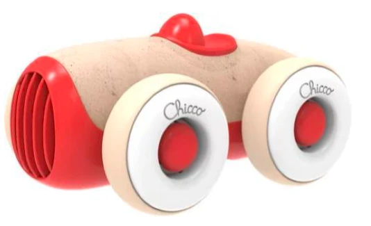 Chicco Maža raudona mašinėlė aprašymas - Prekės nuotrauka