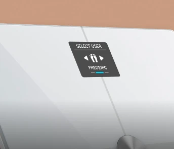 Išmaniosios vonios svarstyklės Withings Body Scan, Juodos aprašymas - Prekės nuotrauka