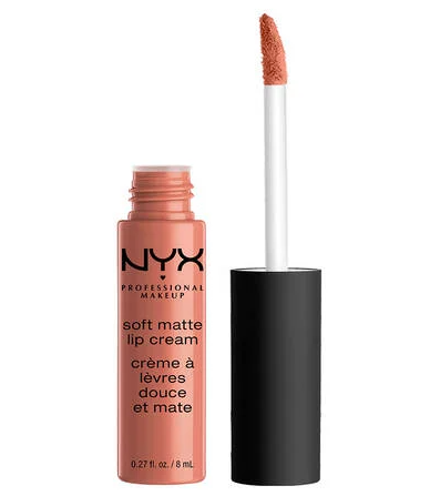 NYX Matiniai lūpų dažai Soft Matte Lip Cream, 8 ml, spalva - Abu Dhabi aprašymas - Prekės nuotrauka