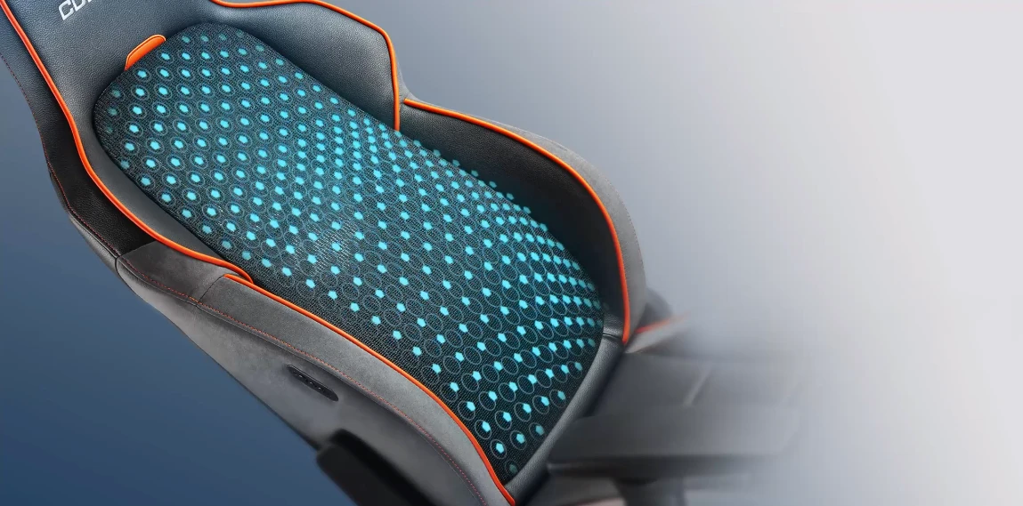 Cougar žaidimų kėdė NxSys Aero, Juoda spalva aprašymas - Prekės nuotrauka Cougar žaidimų kėdė NxSys Aero, Juoda spalva aprašymas - Prekės nuotrauka