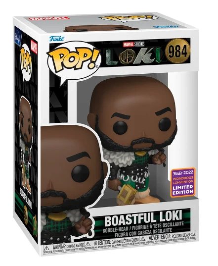 FUNKO POP! Vinilinė figūrėlė: Loki - Boastful Loki aprašymas - Prekės nuotrauka