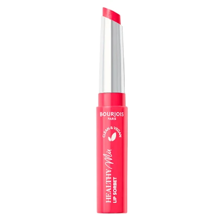 Bourjois Paris Healthy Mix Clean Lip Sorbet Tonuotas lūpų balzamas, 7,4 g, spalva - 04 Scoop'Ink aprašymas - Prekės nuotrauka
