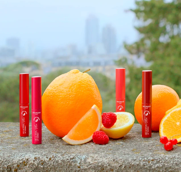 Bourjois Paris Healthy Mix Clean Lip Sorbet Tonuotas lūpų balzamas, 7,4 g, spalva - 05 Ice Ice Berry aprašymas - Prekės nuotrauka