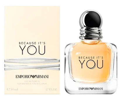 Kvepalai moterims Emporio Armani Because It's You EDP, 50 ml aprašymas - Prekės nuotrauka
