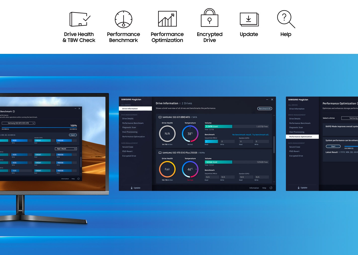 Kietasis vidinis diskas SSD SAMSUNG 870 EVO 250GB/SATA/ML/2,5/MZ-77E250B/EU aprašymas - Prekės nuotrauka