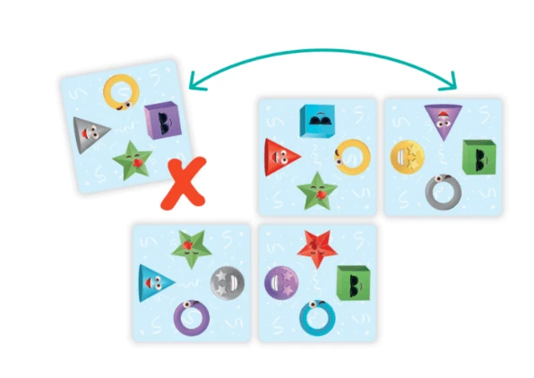 FLEXIQ Stalo žaidimas „Pattern Party!“ aprašymas - Prekės nuotrauka