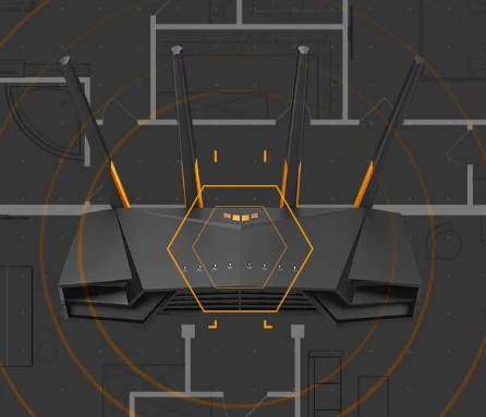 Maršrutizatorius ASUS TUF-AX3000 V2 Dual Band WiFi 6 Gaming aprašymas - Prekės nuotrauka