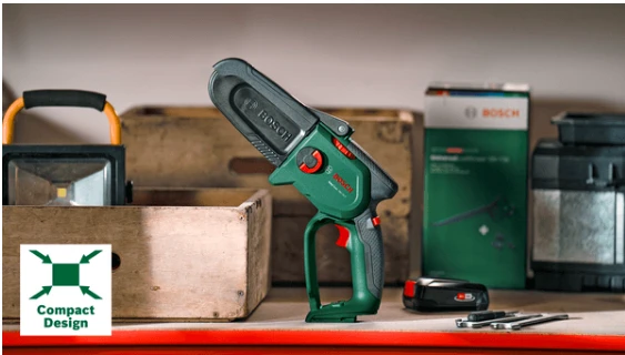 Bosch Akumuliatorinis grandininis pjūklas EasyChain 18V-15-7 pilnas komplektas (06008B8900) aprašymas - Prekės nuotrauka
