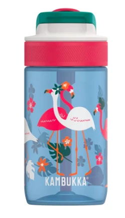 Vaikiška gertuvė Kambukka Lagoon Blue Flamingo 11-04052, 400 ml aprašymas - Prekės nuotrauka