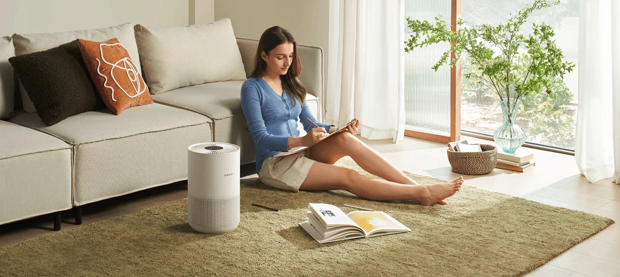 Oro valytuvas Xiaomi Smart Air Purifier 4 Compact, tinka kambariams iki 16-27 m² aprašymas - Prekės nuotrauka