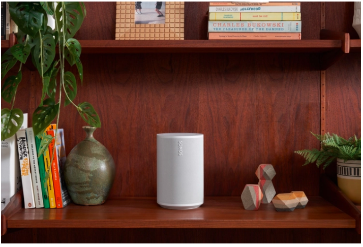 Nešiojama Bluetooth garso kolonėlė Sonos Era 100, Juodos spalvos aprašymas - Prekės nuotrauka