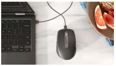 Belaidė pelė Logitech MX Anywhere 3S, šviesiai pilkos spalvos aprašymas - Prekės nuotrauka
