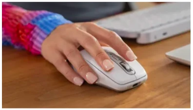 Belaidė pelė Logitech MX Anywhere 3S, šviesiai pilkos spalvos aprašymas - Prekės nuotrauka
