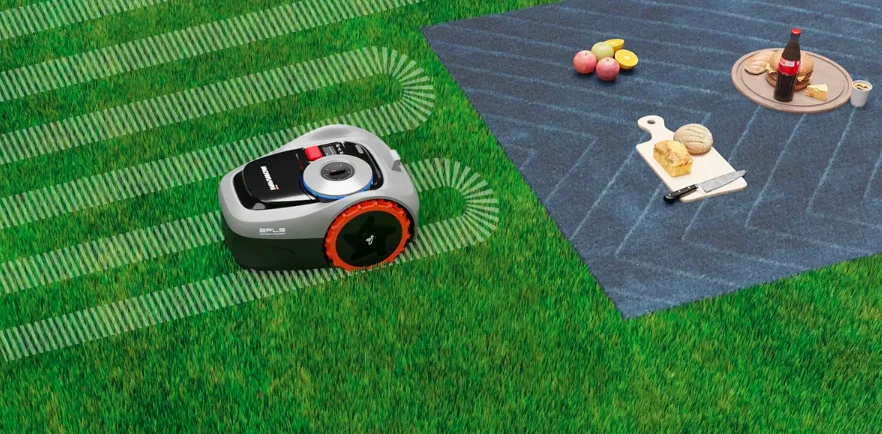 Vejos robotas Segway Navimow i108E aprašymas - Prekės nuotrauka Vejos robotas Segway Navimow i108E aprašymas - Prekės nuotrauka
