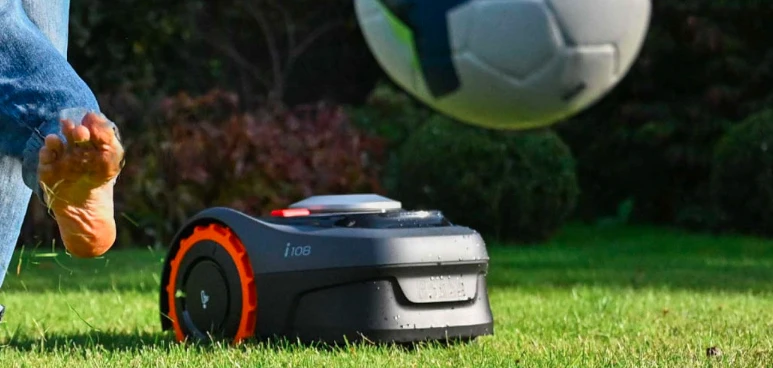 Vejos robotas Segway Navimow i108E aprašymas - Prekės nuotrauka Vejos robotas Segway Navimow i108E aprašymas - Prekės nuotrauka