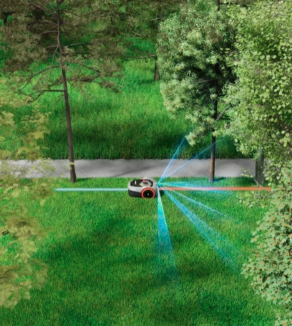 Vejos robotas Segway Navimow i108E aprašymas - Prekės nuotrauka Vejos robotas Segway Navimow i108E aprašymas - Prekės nuotrauka