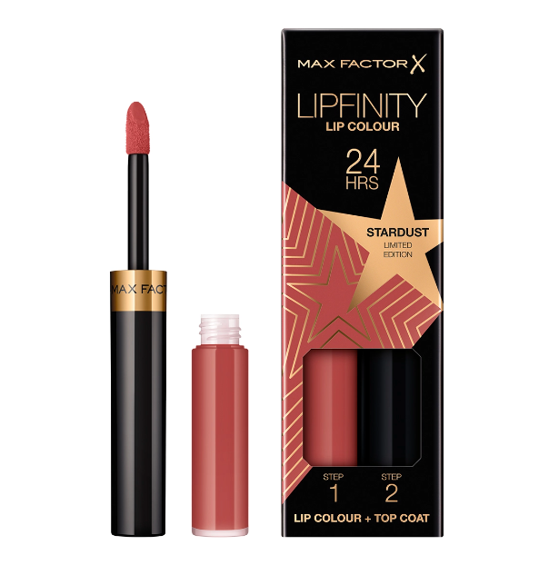 Max Factor Lipfinity Rising Stars Lūpų dažai, spalva - 82 Stardust aprašymas - Prekės nuotrauka