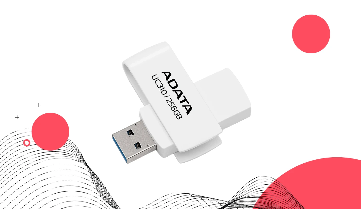 USB laikmena ADATA UC310, 128 GB aprašymas - Prekės nuotrauka