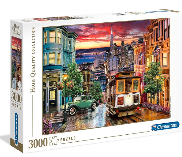 Clementoni Dėlionė 3000 vnt. - San Fransiskas aprašymas - Prekės nuotrauka