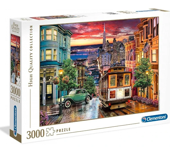 Clementoni Dėlionė 3000 vnt. - San Fransiskas aprašymas - Prekės nuotrauka