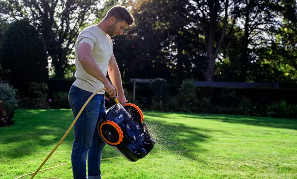 Segway Navimow i105E Belaidis vejos pjovimo robotas skirtas iki 500 m² vejai aprašymas - Prekės nuotrauka