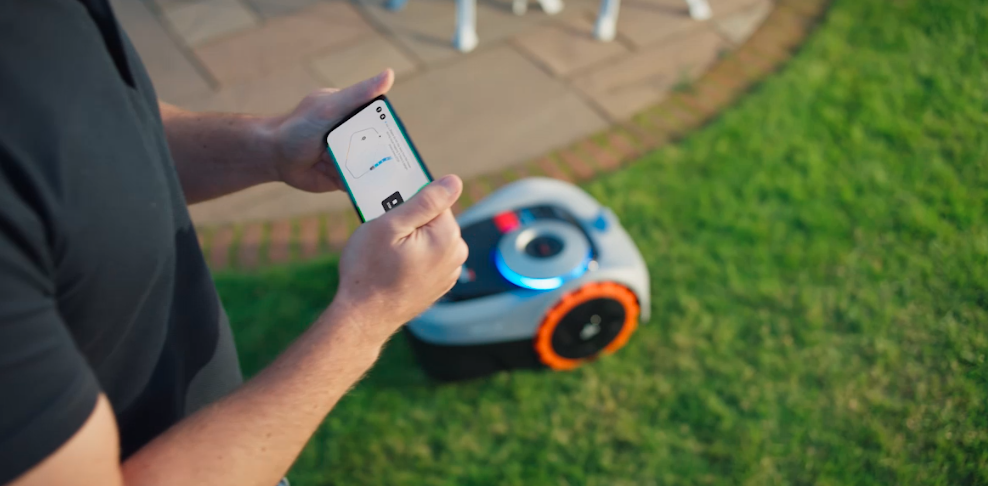 Segway Navimow i105E Belaidis vejos pjovimo robotas skirtas iki 500 m² vejai aprašymas - Prekės nuotrauka