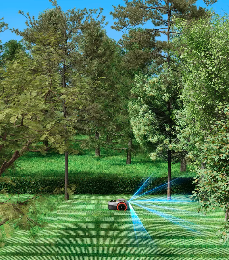 Segway Navimow i105E Belaidis vejos pjovimo robotas skirtas iki 500 m² vejai aprašymas - Prekės nuotrauka