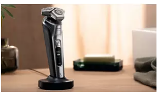 Barzdaskutė Philips Shaver series 9000 Drėgnojo ir sausojo skutimo skustuvas su „SkinIQ“ S9975/55 aprašymas - Prekės nuotrauka
