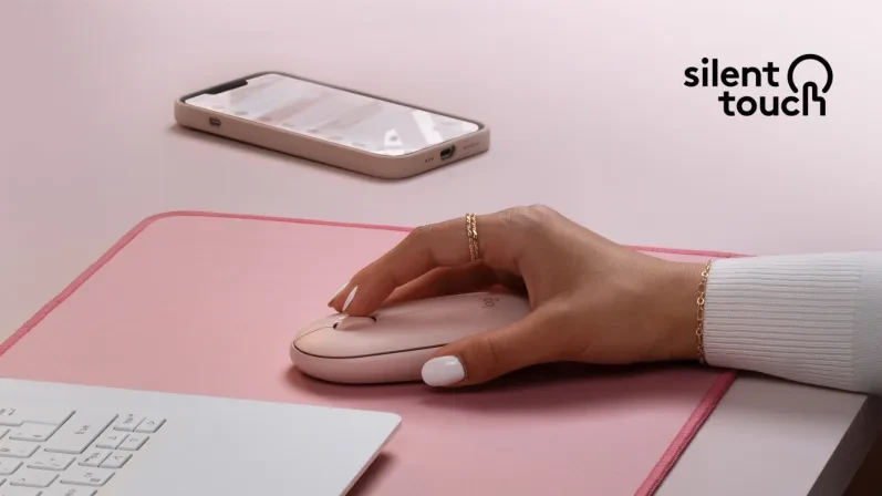 Logitech MK470 Slim Wireless Combo, belaidė klaviatūra ir pelė, Prancūzų išdėstymas (Azerty), Grafito spalvos aprašymas - Prekės nuotrauka