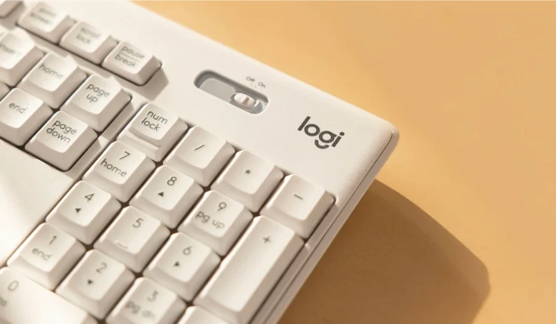 Belaidė klaviatūra su pele Logitech MK295, NORDIC išdėstymas, baltos spalvos aprašymas - Prekės nuotrauka