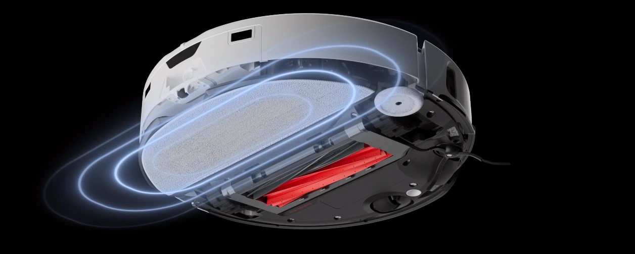 Roborock S8 MaxV Ultra dulkių siurblys - robotas, Juodos spalvos aprašymas - Prekės nuotrauka