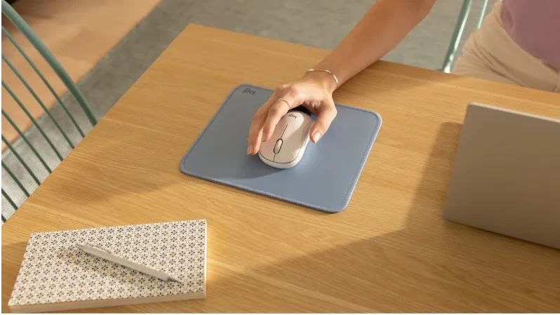 Belaidė pelė Logitech M240 Silent Bluetooth Mouse, baltos spalvos aprašymas - Prekės nuotrauka
