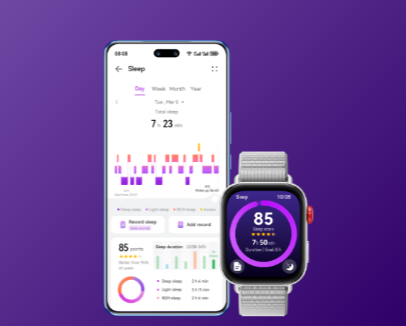 Išmanusis laikrodis Huawei Watch Fit 3, rožinės spalvos aprašymas - Prekės nuotrauka