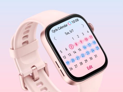 Išmanusis laikrodis Huawei Watch Fit 3, rožinės spalvos aprašymas - Prekės nuotrauka