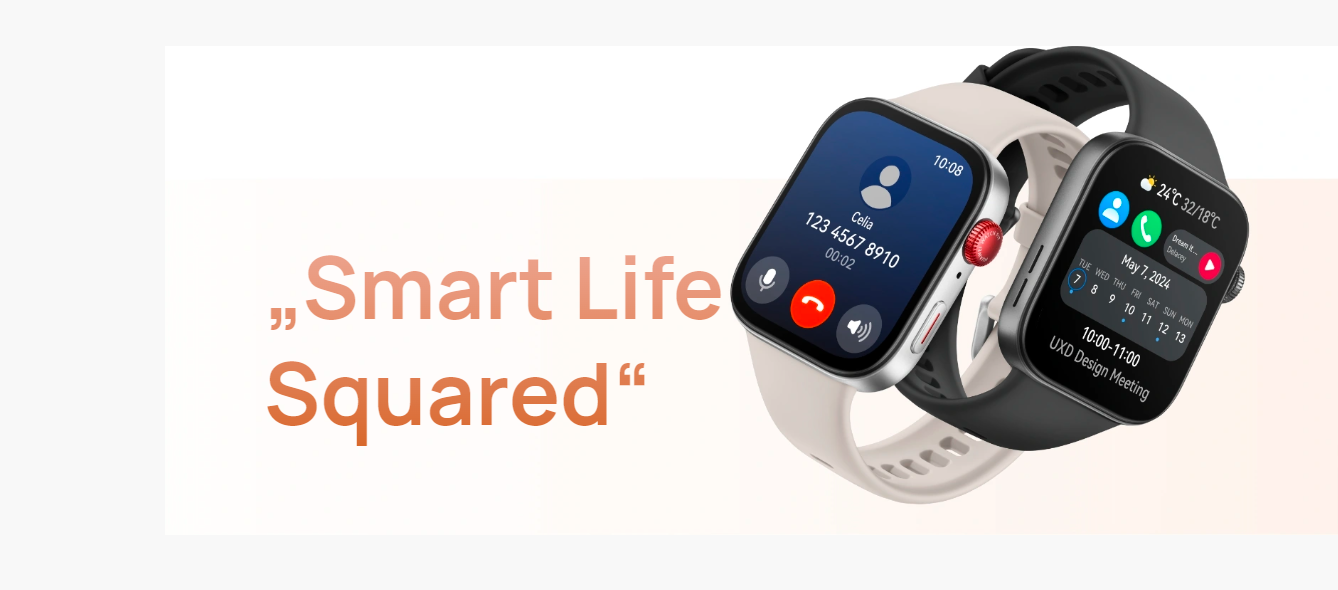 Išmanusis laikrodis Huawei Watch Fit 3, rožinės spalvos aprašymas - Prekės nuotrauka