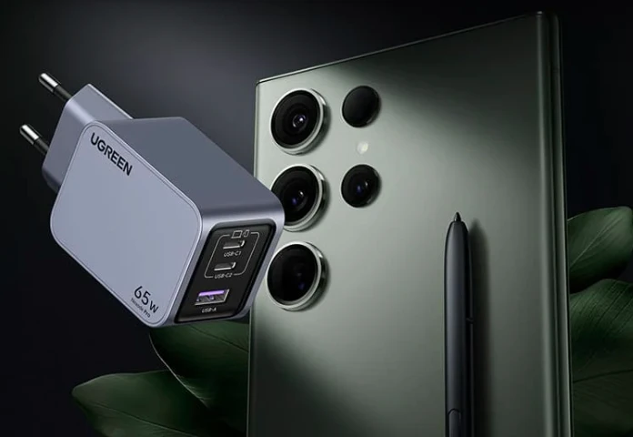 UGREEN „Nexode Pro“ 65W 3 prievadų GaN mini greitasis įkroviklis aprašymas - Prekės nuotrauka