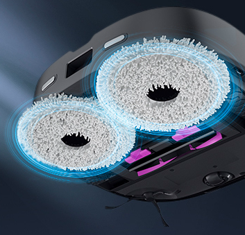 Midea V12 dulkių siurblys - robotas, Baltas aprašymas - Prekės nuotrauka