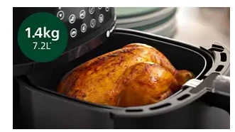Gruzdintuvė Philips „Airfryer“ „5000 Series XXL Connected“ HD9285/90 aprašymas - Prekės nuotrauka