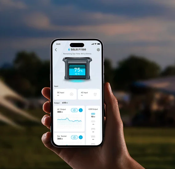 Anker SOLIX F1500 nešiojamoji elektros energijos stotis 1536Wh｜1800W aprašymas - Prekės nuotrauka