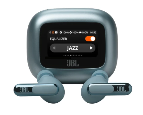 JBL Live Beam 3 TWS ausinės, Mėlynos aprašymas - Prekės nuotrauka