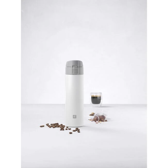 ZWILLING THERMO - Termo puodelis, 450 ml, baltos/pilkos spalvos (39500-507-0) aprašymas - Prekės nuotrauka