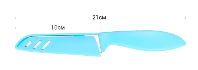 Fissman Virtuvės peilis su dėklu, 10 cm (7015) aprašymas - Prekės nuotrauka