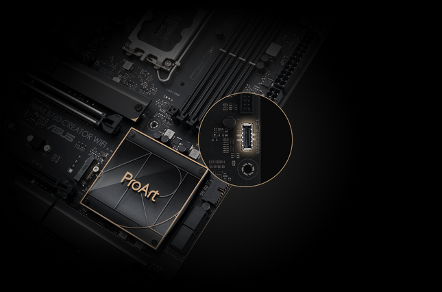 Pagrindinė plokštė ASUS PROART B760-CREATOR WIFI, LGA 1700 aprašymas - Prekės nuotrauka