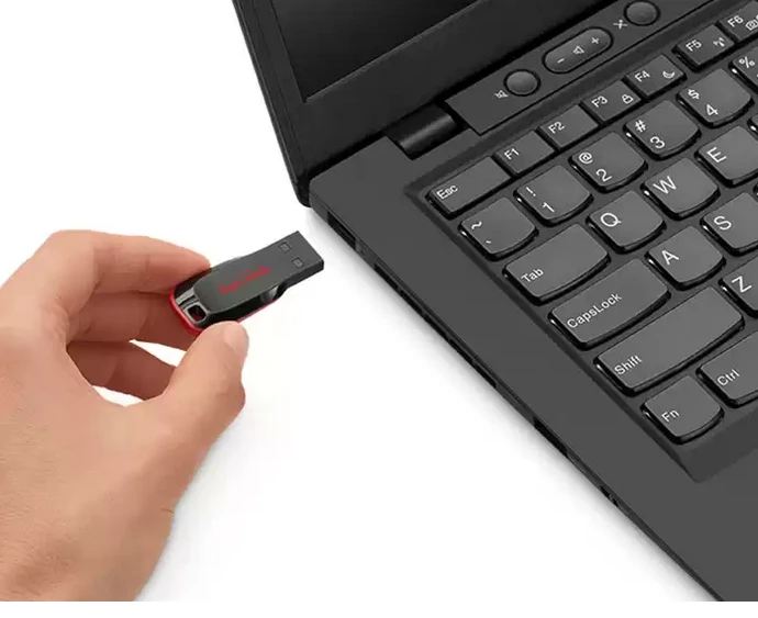 USB laikmena Sandisk Cruzer Blade 32GB aprašymas - Prekės nuotrauka