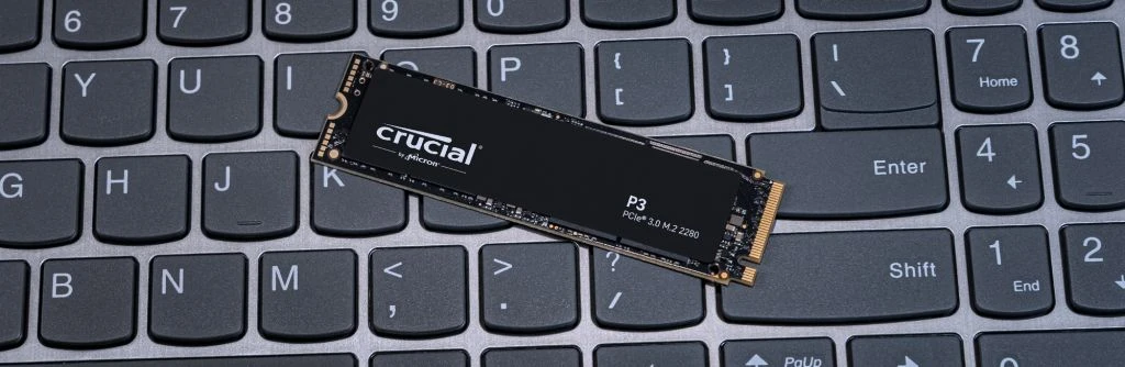 Kietasis diskas SSD Crucial P3, 1TB aprašymas - Prekės nuotrauka