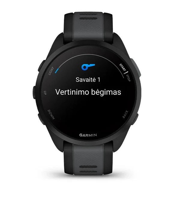 Išmanusis laikrodis Garmin Forerunner® 165 Music, Turkio / žalsvai mėlynos spalvos aprašymas - Prekės nuotrauka